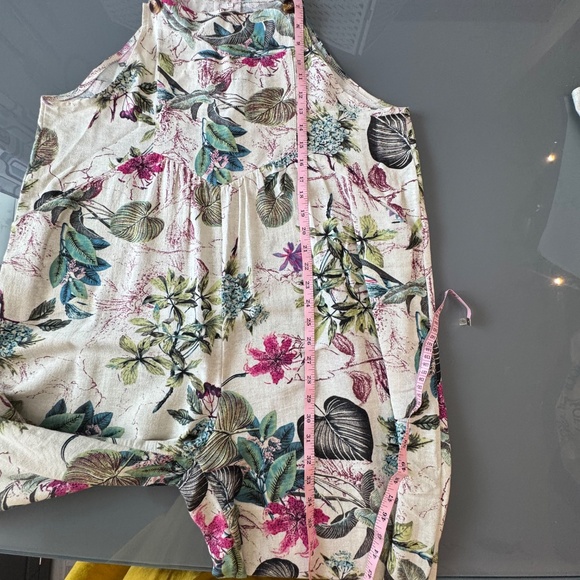 Floral Bibbed Overalls - Picture 8 of 14